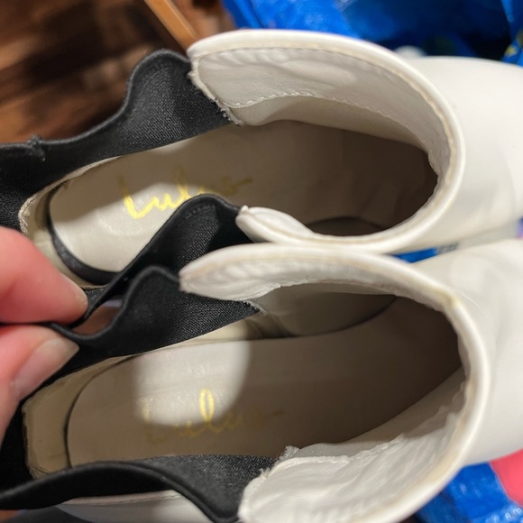 lulu's white booties size 7.5 - Picture 10 of 11